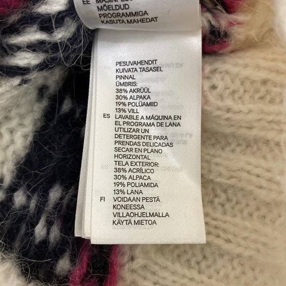 Label of Graded Goods Women's Size XS Alpaca Blend Long Sleeve Pullover Sweater - Picture 6 of 6